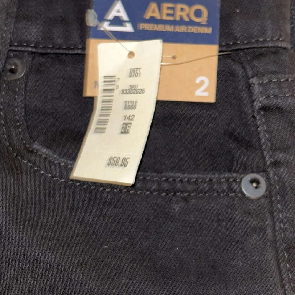 Black Distressed Women's Jeans - Picture 6 of 7